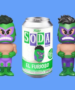 Marvel: Lucha Libre Funko Vinyl SODA El Furioso (Hulk) (Chance Of Chase)