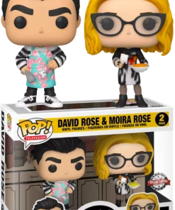 TOY RESCUE: Schitt's Creek Funko Pop! David & Moira (Cooking) (2-Pack) (Non-Mint)