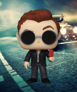 Good Omens Funko Pop! Crowley (with Ice Cream) CHASE #1078