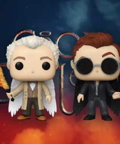 Good Omens Funko Pop! Aziraphale & Crowley With Wings (2-pack)