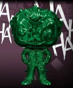 Batman: Arkham Asylum Funko Pop! The Joker (Green Chrome) #53
