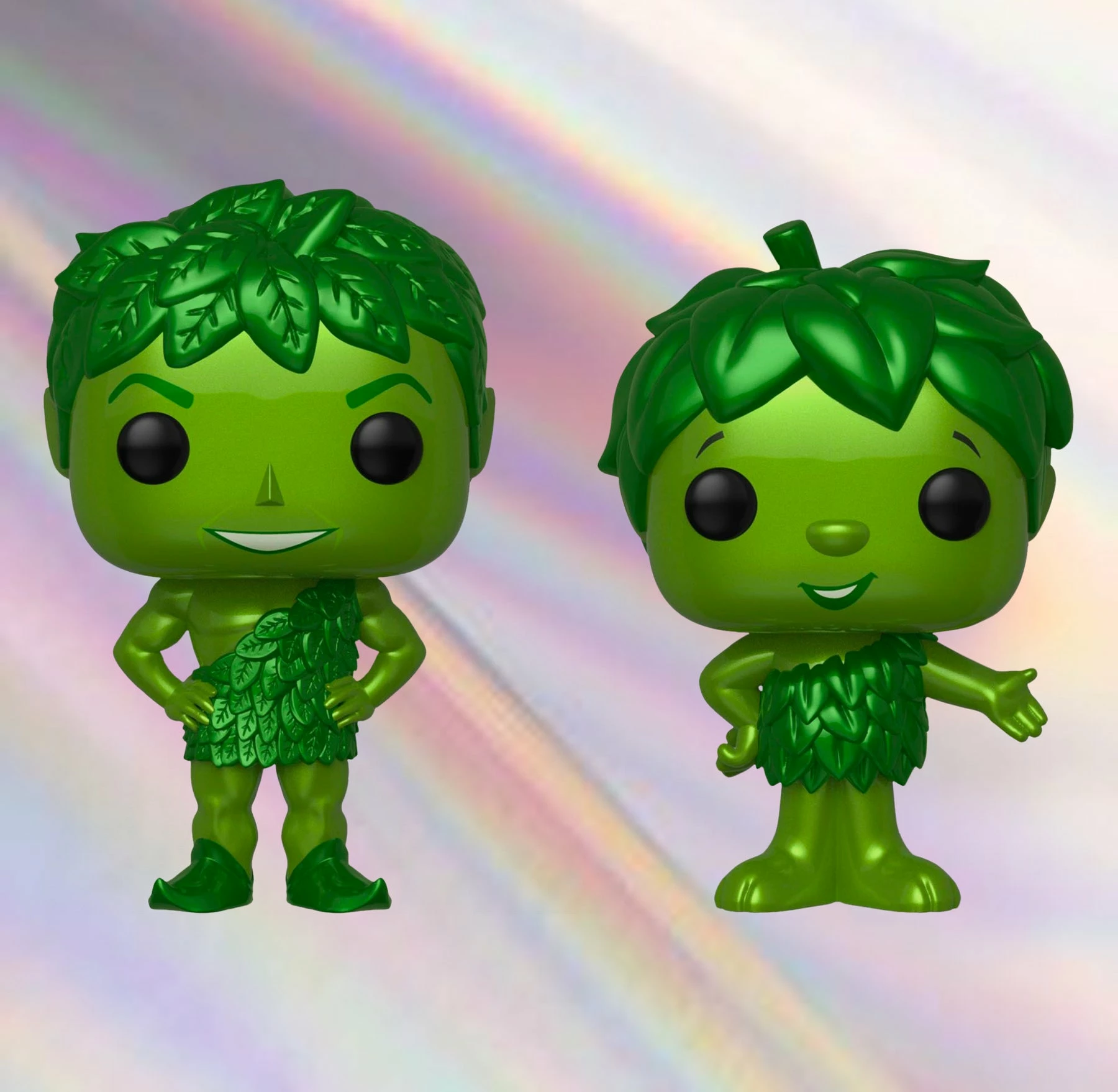 Ad Icons Funko Pop! Green Giant & Little Green Sprout (2-Pack) (Metallic)