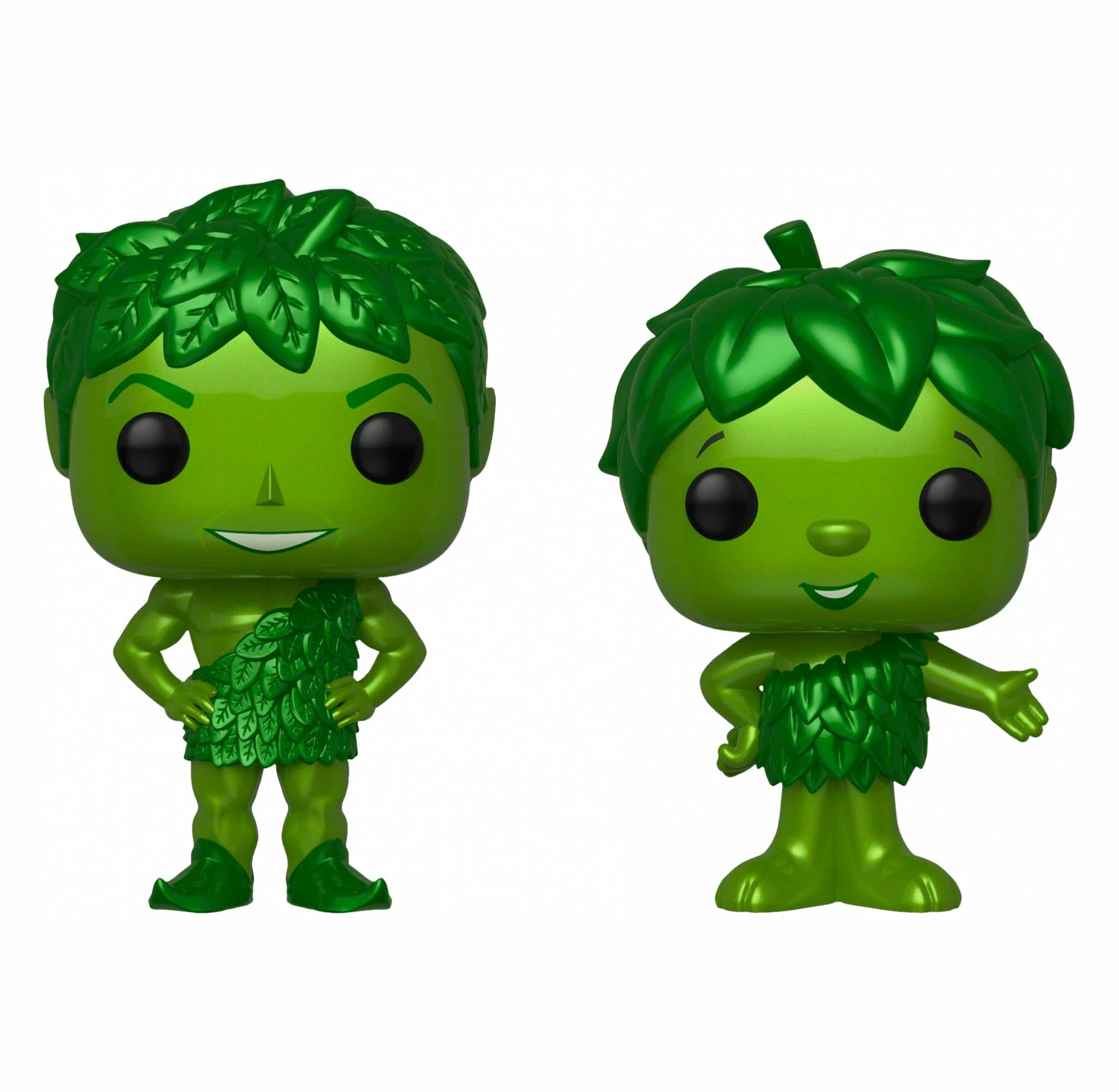 Ad Icons Funko Pop! Green Giant & Little Green Sprout (2-Pack) (Metallic) - Image 2