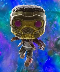 What If...? Funko Pop! T'Challa Star-Lord (Metallic) #871