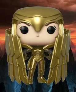 Wonder Woman 1984 Funko Pop! Wonder Woman (Golden Eagle) (Wing Shield) (Metallic) #329