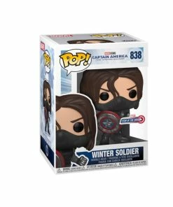 TOY RESCUE: Captain America The Winter Soldier Funko Pop! Winter Soldier (with Shield) (Year Of The Shield) (Non-Mint)