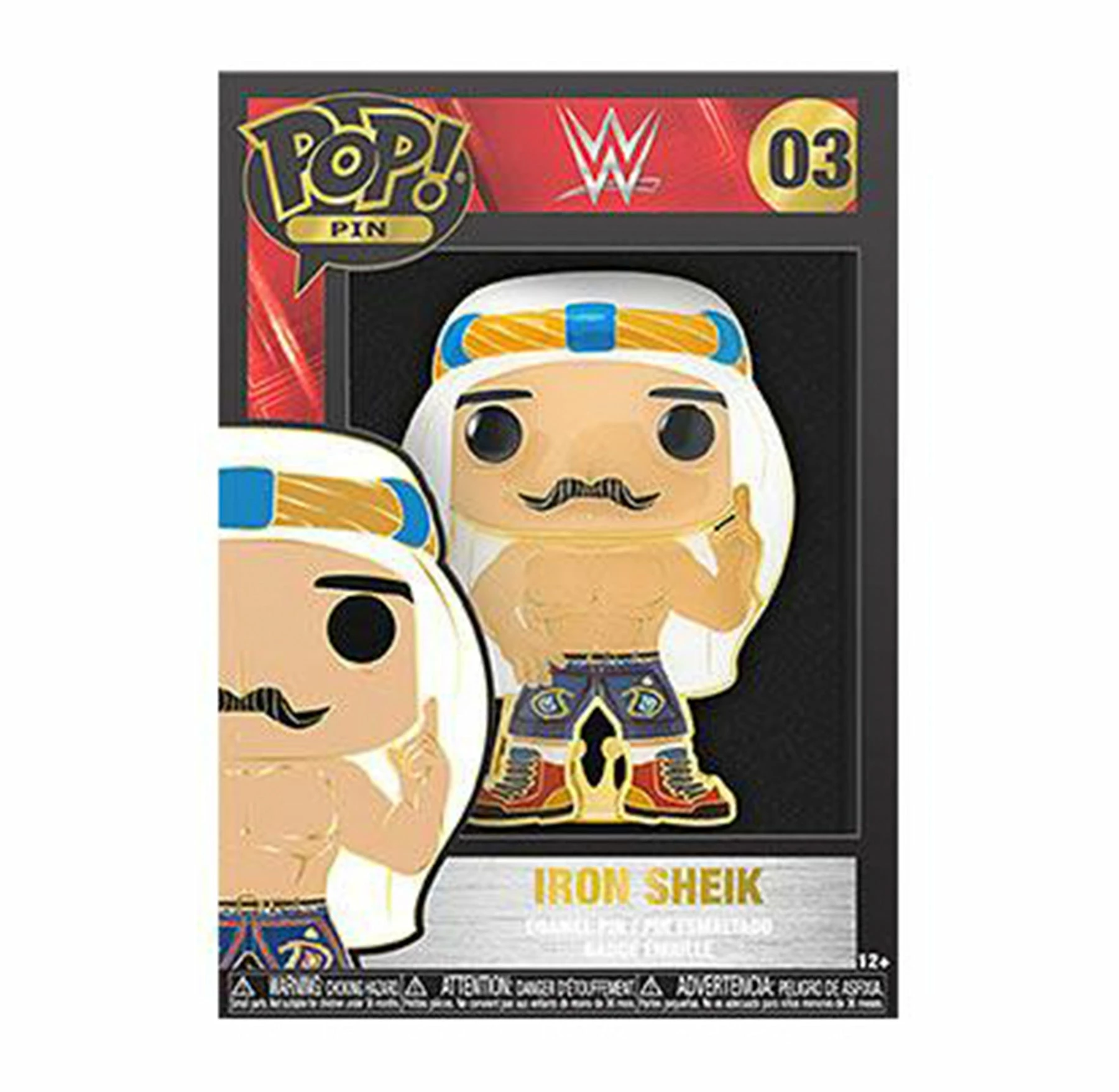 WWE Funko Pop! Pins Iron Sheik #03 - Image 2
