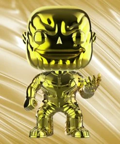 Avengers Infinity War Funko Pop! Thanos (Yellow Chrome) #289