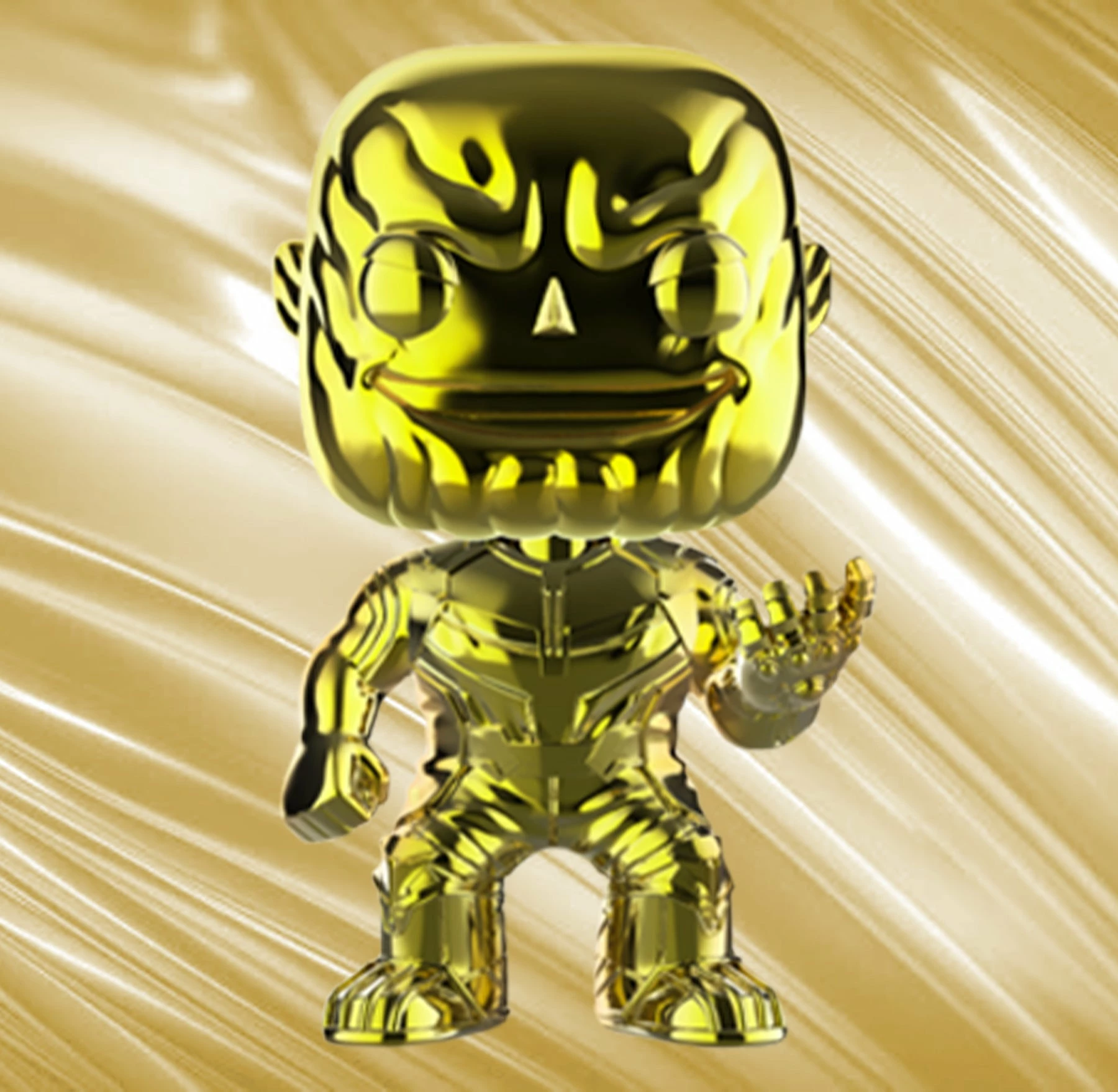 Avengers Infinity War Funko Pop! Thanos (Yellow Chrome) #289
